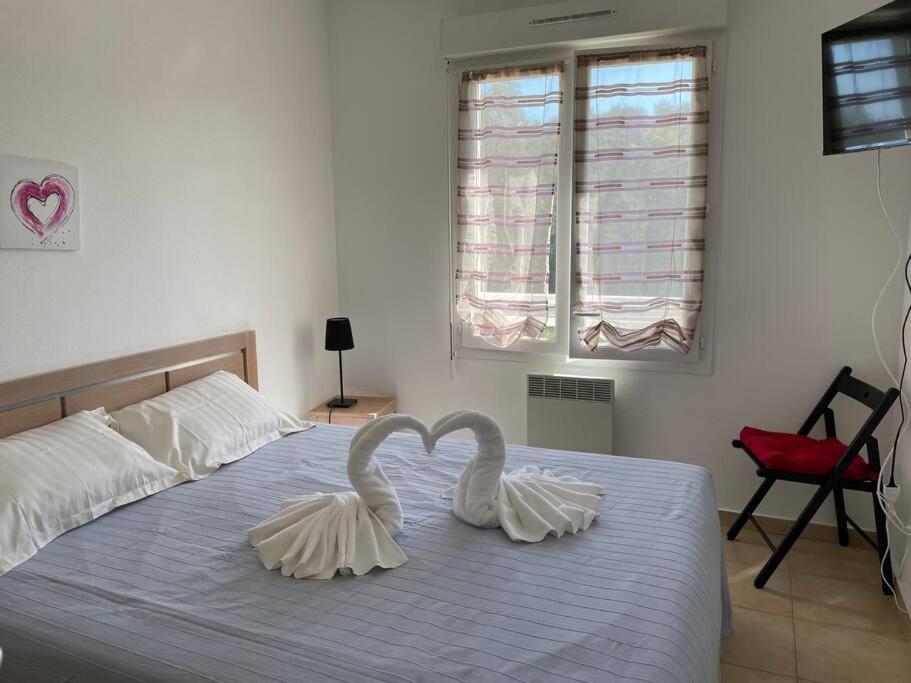 Appartement Tout Confort 2-4 Pers 500 M De La Plage Avec Piscine Et Wifi Santa-Maria-Poggio  Exterior photo